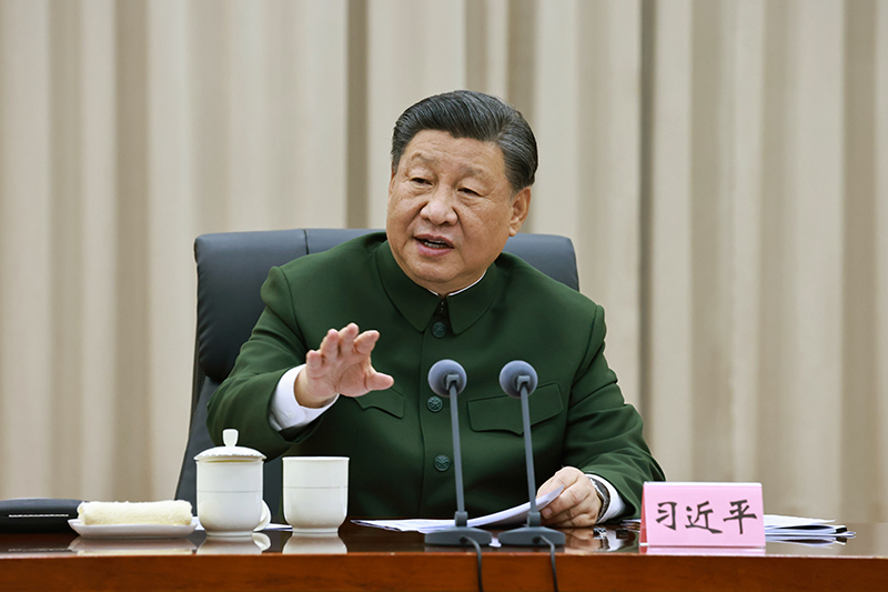 11月29日，中共中央总书记、国度主席、中央军委主席习近平到武警海警总队东海海区指挥部视察。这是习近平颁发沉要讲话。